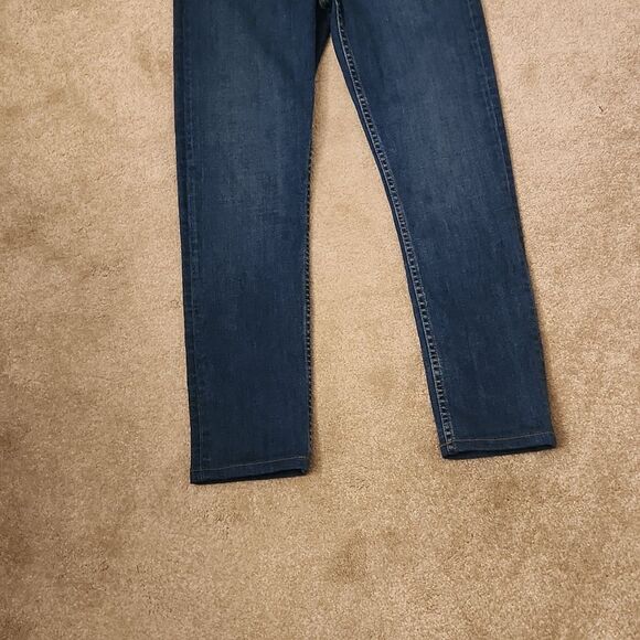 Re/Done Originals Women's Cropped Skinny Jeans w/ 4-Buttons Fly Size 27/4 - Picture 3 of 9
